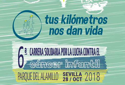 Volvemos a la 6ª carrera contra el cáncer en Sevilla «Tus kilómetros nos dan vida»